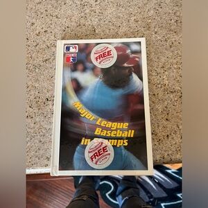MLB Stamp Collector Book